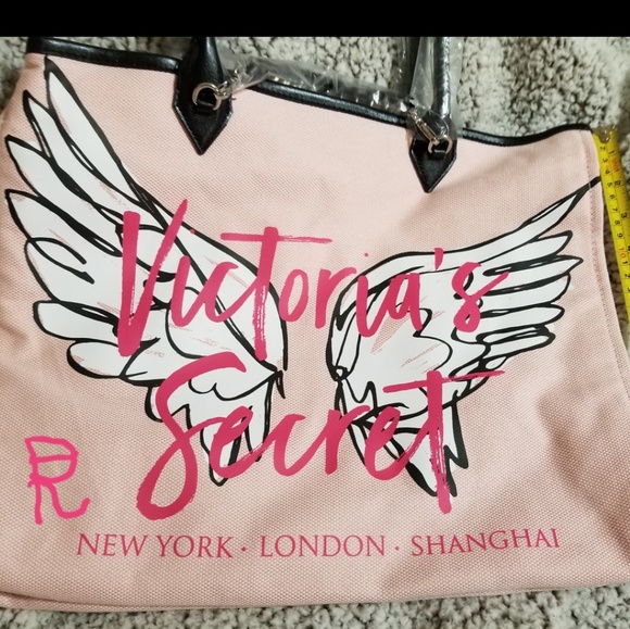 💖💖 VICTORIA'S SECRET PINK ANGEL CITY TOTE 💖💖 - Picture 2 of 7